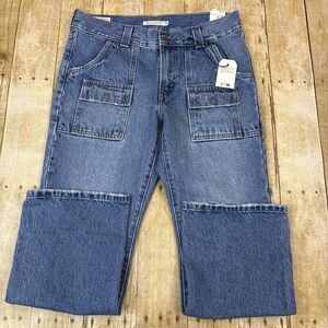 Levis Premium Jeans Women Middy Ankle Boot Cut Midi 29X27 (31X26) NEW NWT Big E